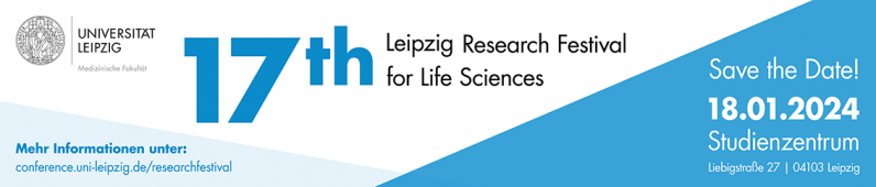 17. Leipzig Research Festival for Life Sciences